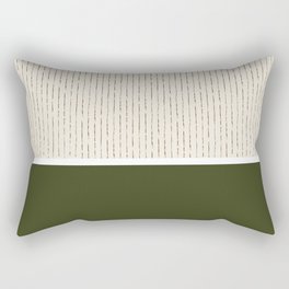 Oat & Avocado Rectangular Pillow