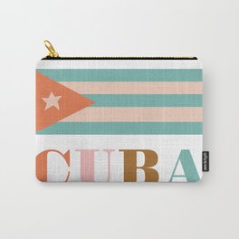 Vintage Cuban Pride Carry-All Pouch