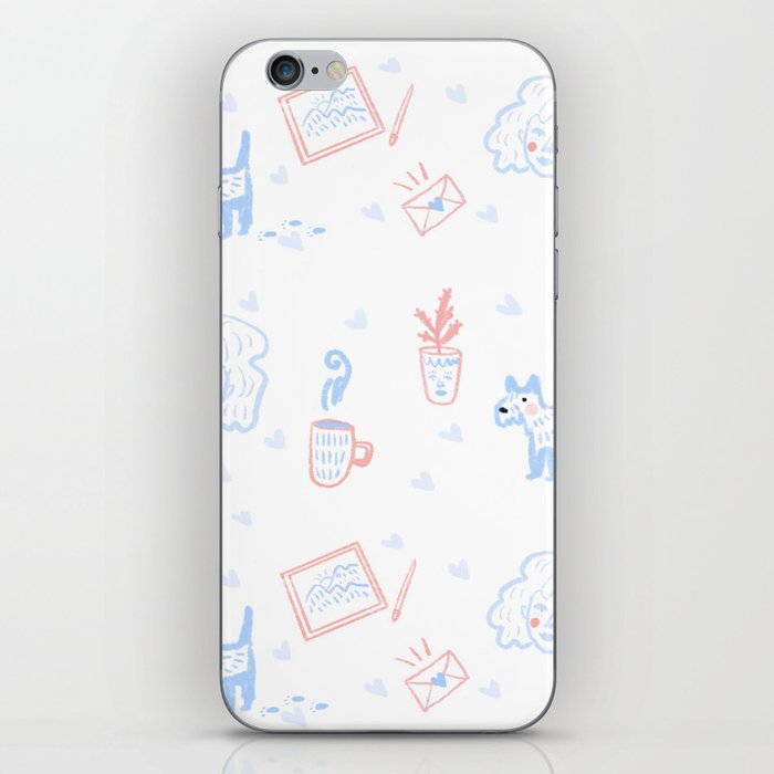 Every day Doodles iPhone Skin
