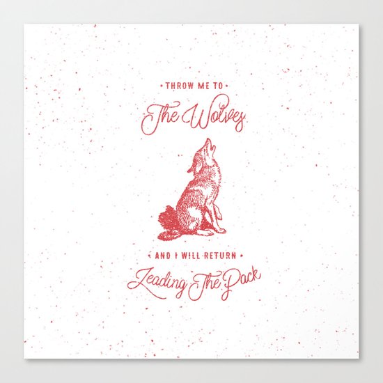 WOLF Canvas Print
