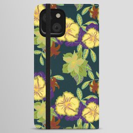 Tropical Moon iPhone Wallet Case