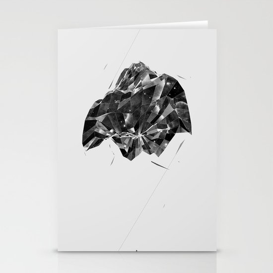 Shattered Spaces Stationery Cards