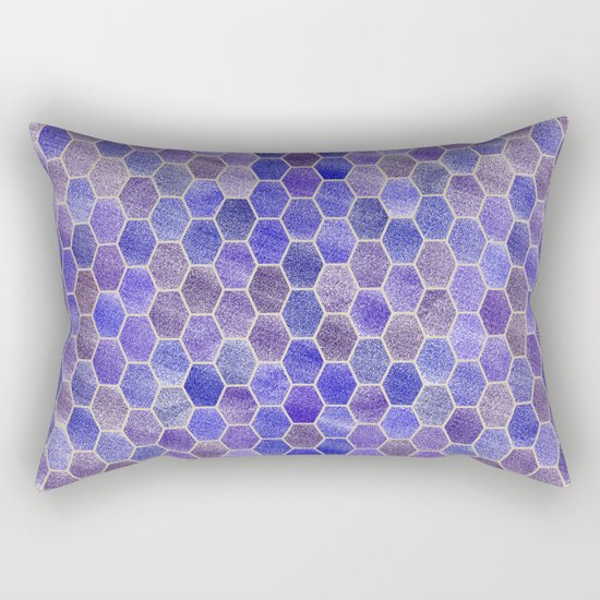 Glitter Tiles VIII Rectangular Pillow