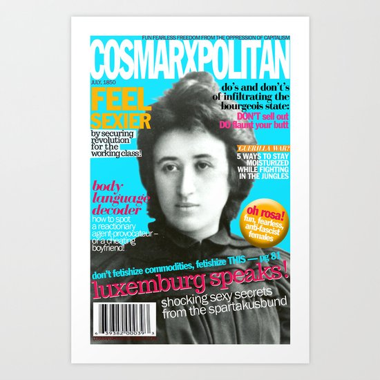 COSMARXPOLITAN, Issue 13 Art Print
