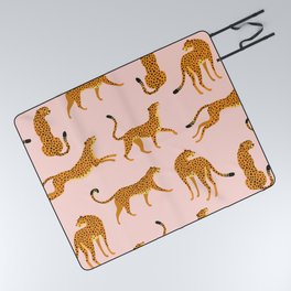Leopard pattern Picnic Blanket