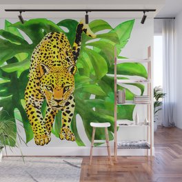 panther jungle Wall Mural