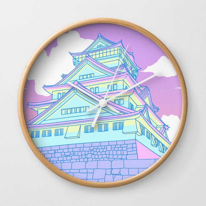 Osaka Castle Wall Clock