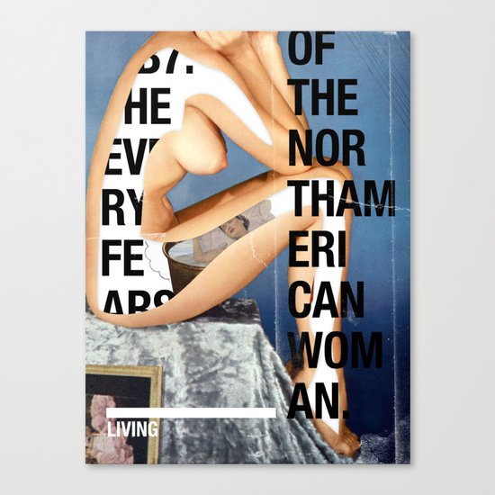 The North American Woman Canvas Print
