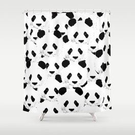 Panda pattern Shower Curtain