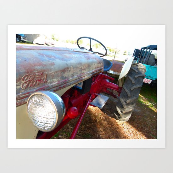 Big Red Art Print