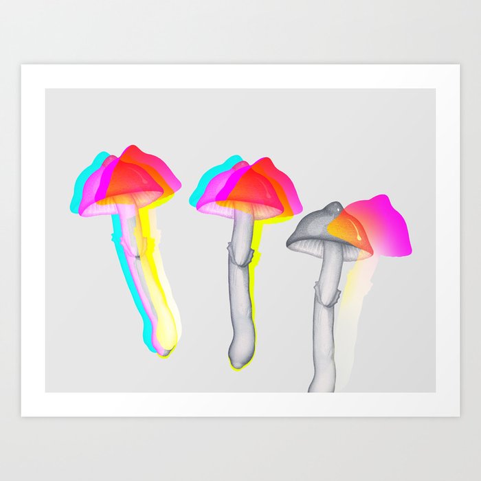  Psilocybins Art Print