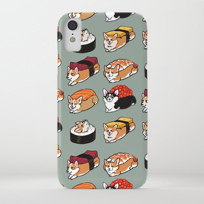 sushi corgi iphone case