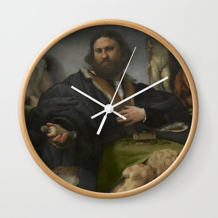 Andrea Odoni Signed and dated 1527 lorenzo lotto Wall Clock