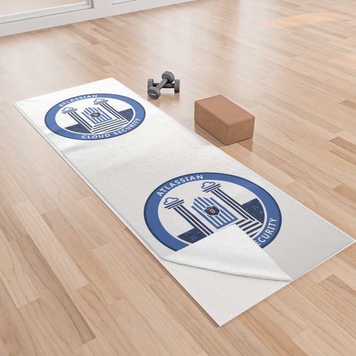 Cloud Security - Pearly Gates Yoga Towel