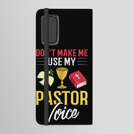Pastor Church Minister Clergy Christian Jesus Android Wallet Case