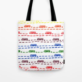 Bus Romance Tote Bag