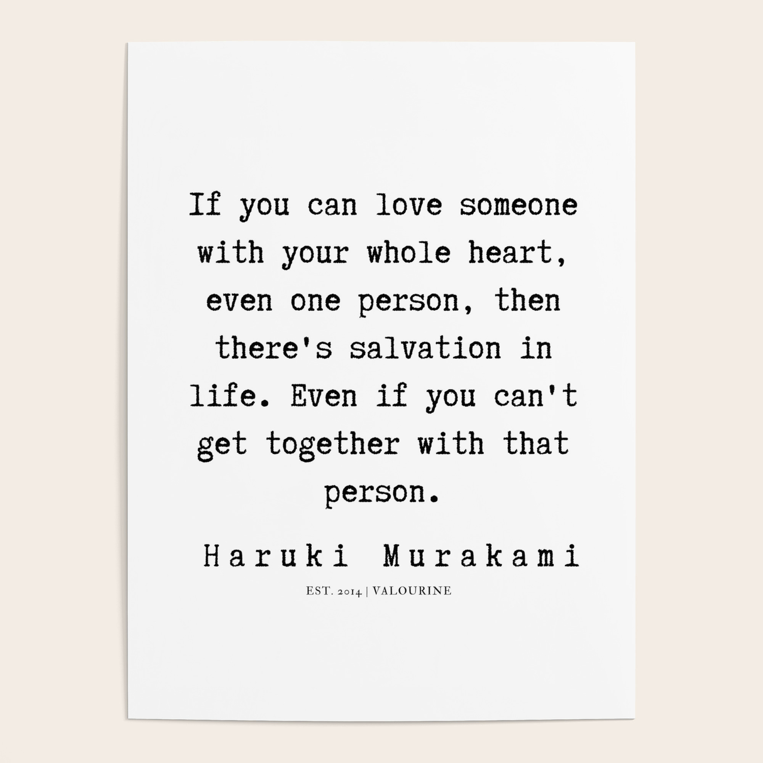 19 Haruki Murakami Quotes 190811 Poster By Quotesandsayings Society6 If you only read the books that everyone else is reading, you can only think what everyone else is thinking. 19 haruki murakami quotes 190811 poster by quotesandsayings