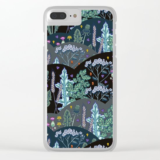 Summer meadow Clear iPhone Case