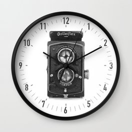 RolleiFlex Wall Clock