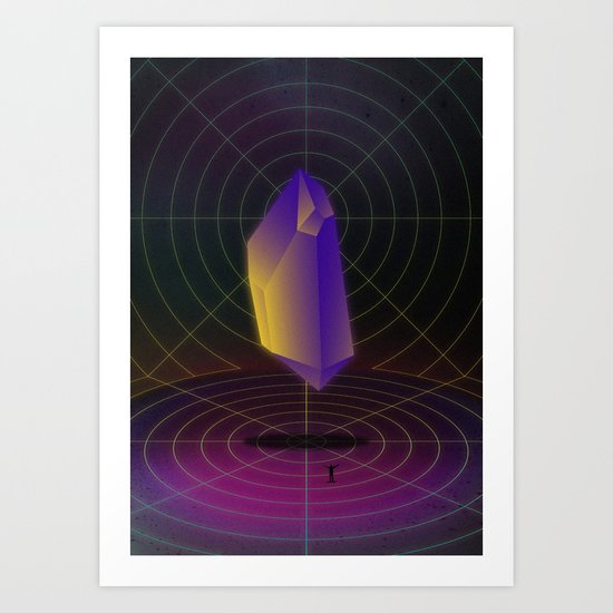 Diamond Dimensions #2 Art Print