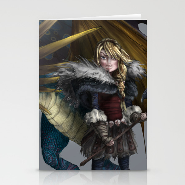 Astrid Stormfly How To Train Your Dragon 2 Stationery Cards By Gretatraldi Society6