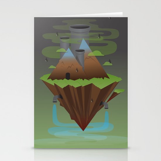 Save the Planet Stationery Cards