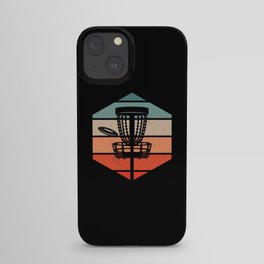 Disc Golf Retro iPhone Case