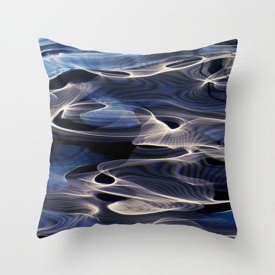 Water Throw Pillow