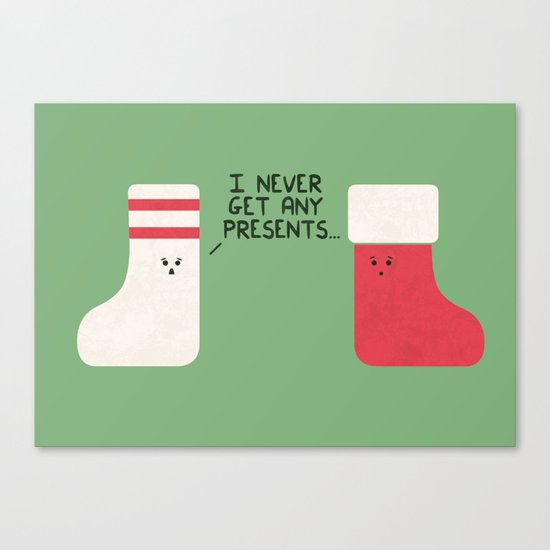 Socks To Be You Canvas Print