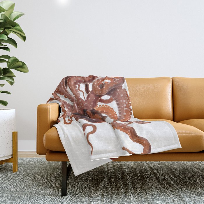 Octopus Throw Blanket