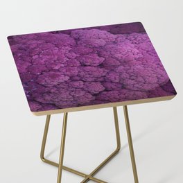 Purple Cauliflower Side Table