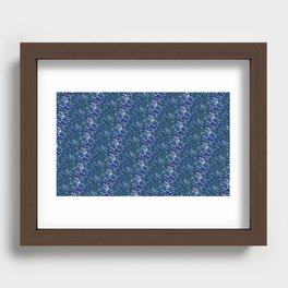 Blue Abstract Water Recessed Framed Print