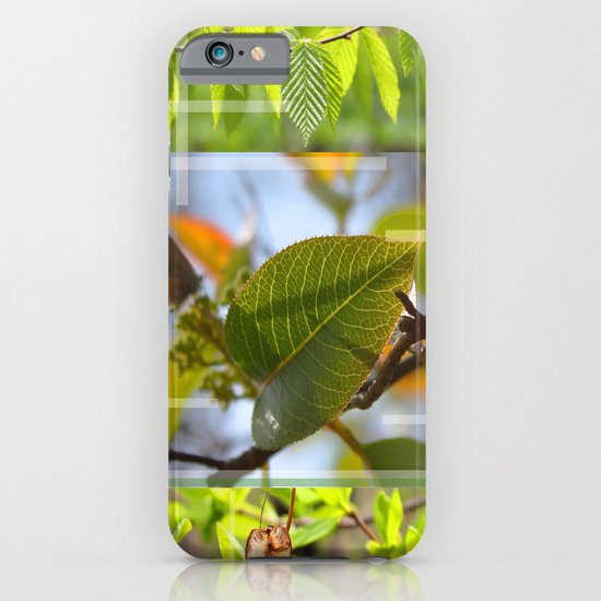 The Leaf And The Distant Butterfly iPhone & iPod Case