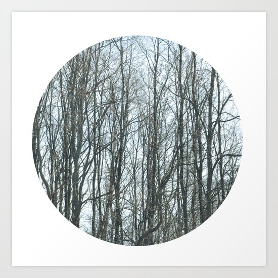 On a Cold Day Art Print