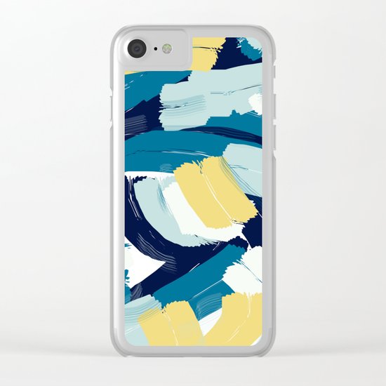 Abstract painting 111 Clear iPhone Case