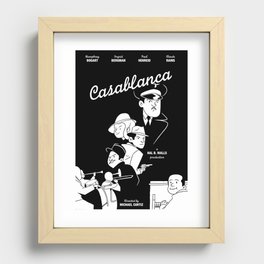 Casablanca Recessed Framed Print