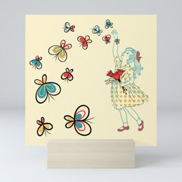 Butterfly Dance Mini Art Print