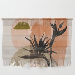 tropical plant abstract Wall Hanging