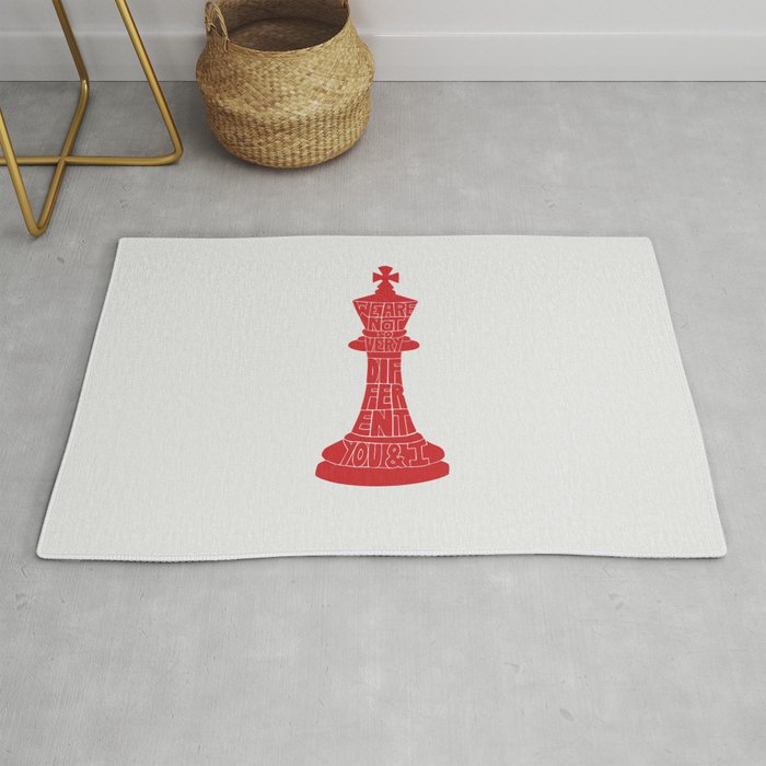 We Are Not So Very Different -Tinker Tailor Soldier Spy Rug