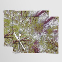 Cottagecore Mysterious Trees in Oil Placemat