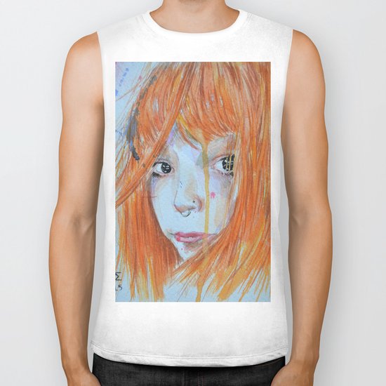 Redhead Biker Tank