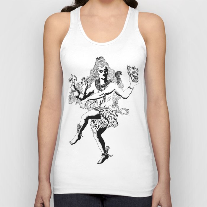 Shiva the Lord of the Dance Tank Top