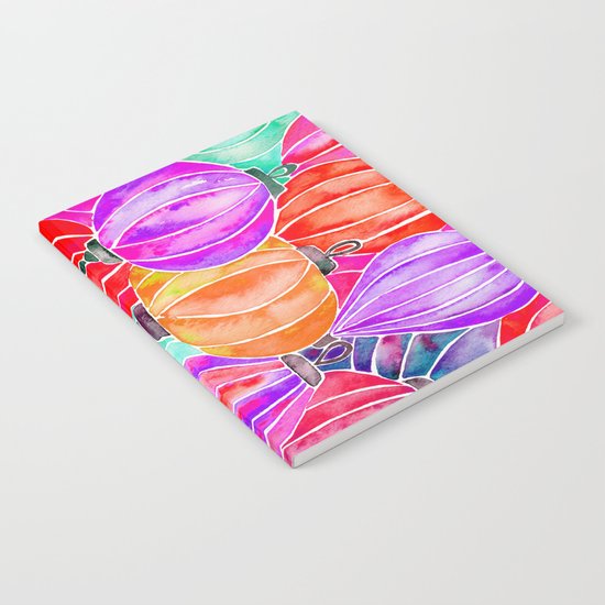 Vietnamese Lanters – Tertiary Palette Notebook