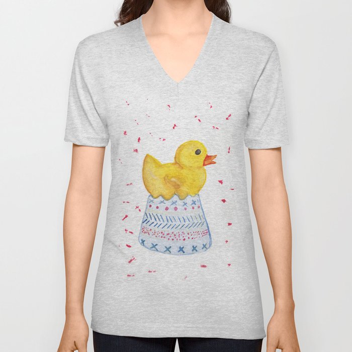 Rubber Ducky V Neck T Shirt