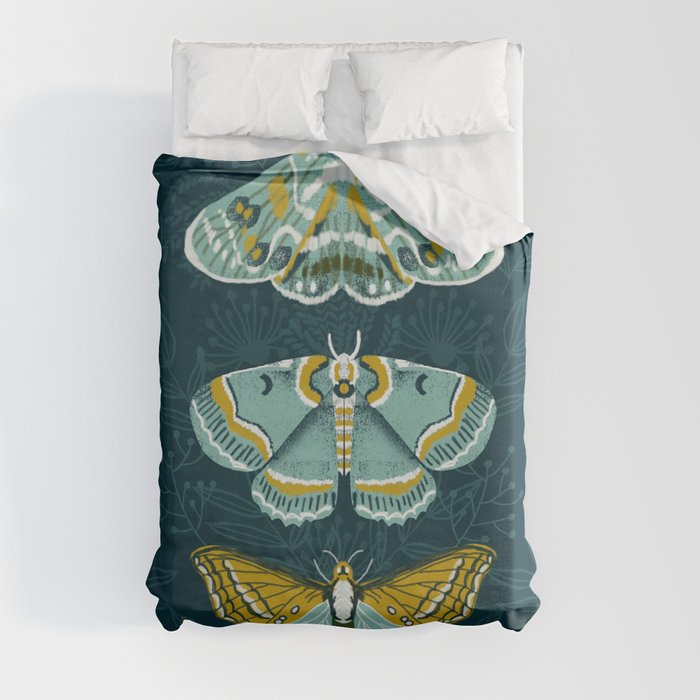 Lepidoptery No. 8 by Andrea Lauren  Duvet Cover