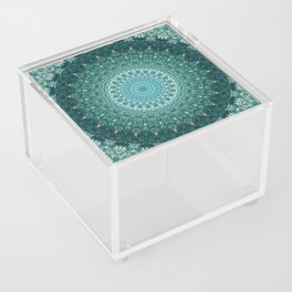 Vibrant Colorful Kaleidoscope Acrylic Box