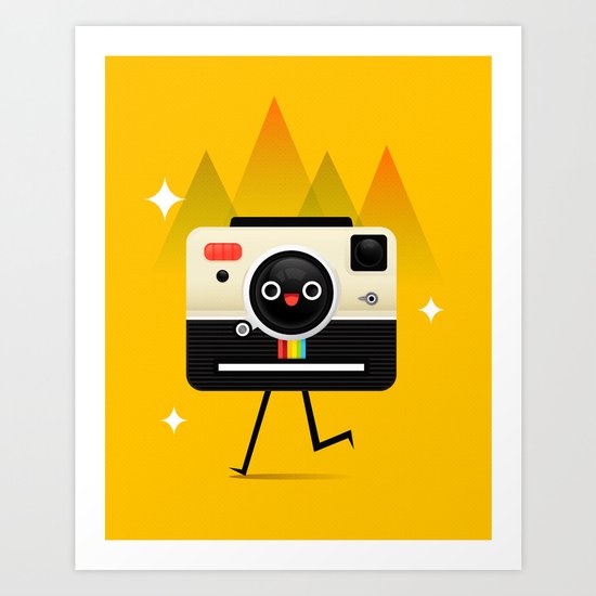 チーズ Art Print