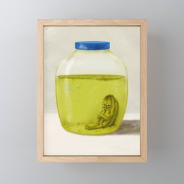 The Last Pickle Framed Mini Art Print