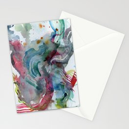 abstract candyclouds N.o 7 Stationery Card