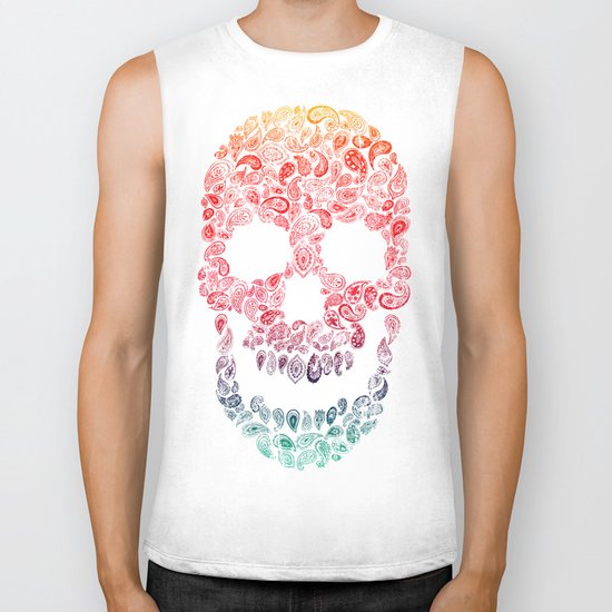 Death By Paisley Biker Tank
